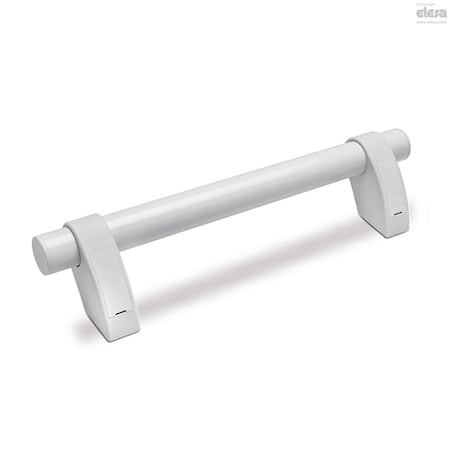 Elesa Alum tube, coating and handle shanks, white, M.1053 P/30-295-CLEAN M.1053-P-CLEAN
